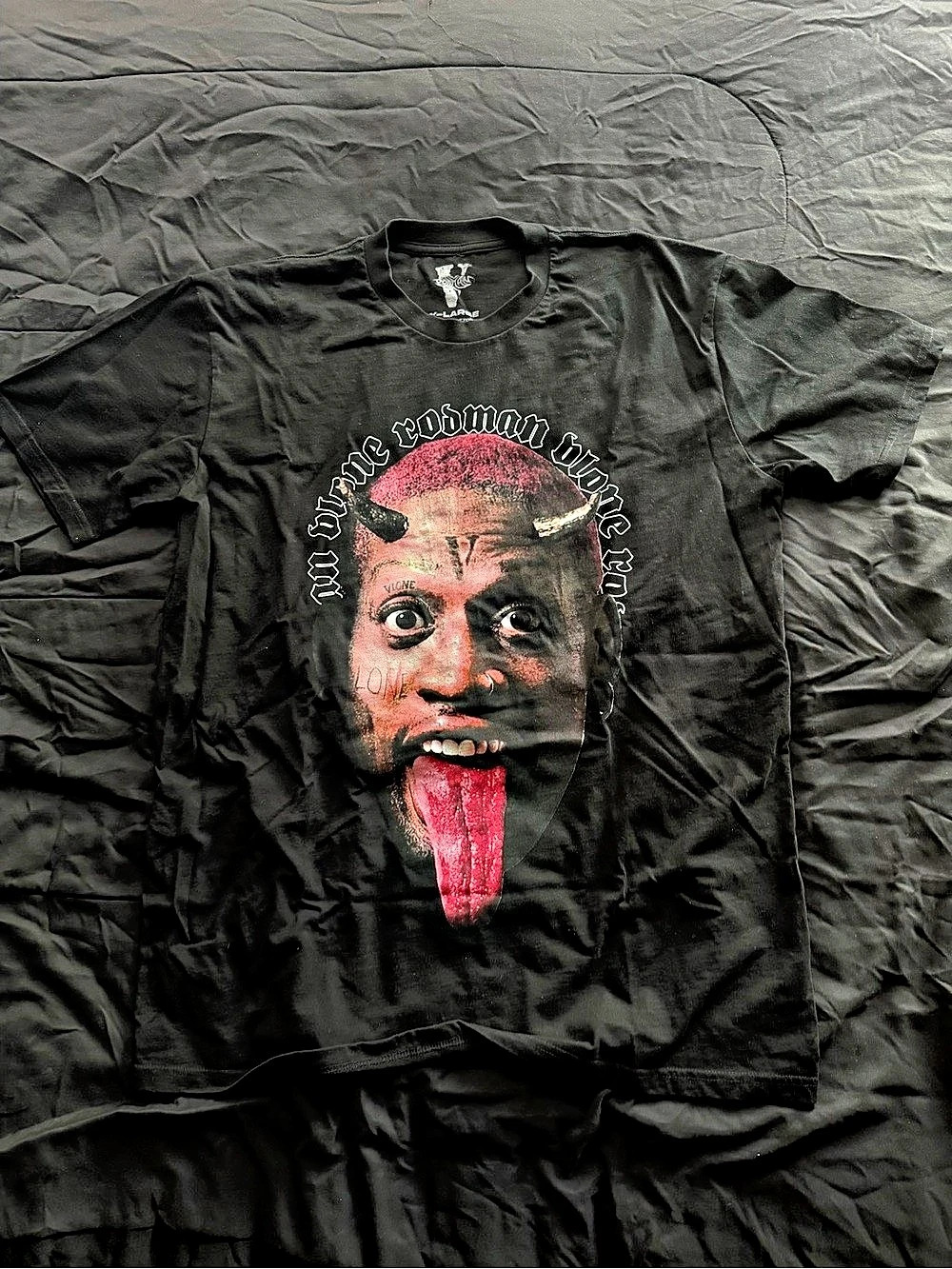 Vlone Graphic Short Sleeve Tee Black XL